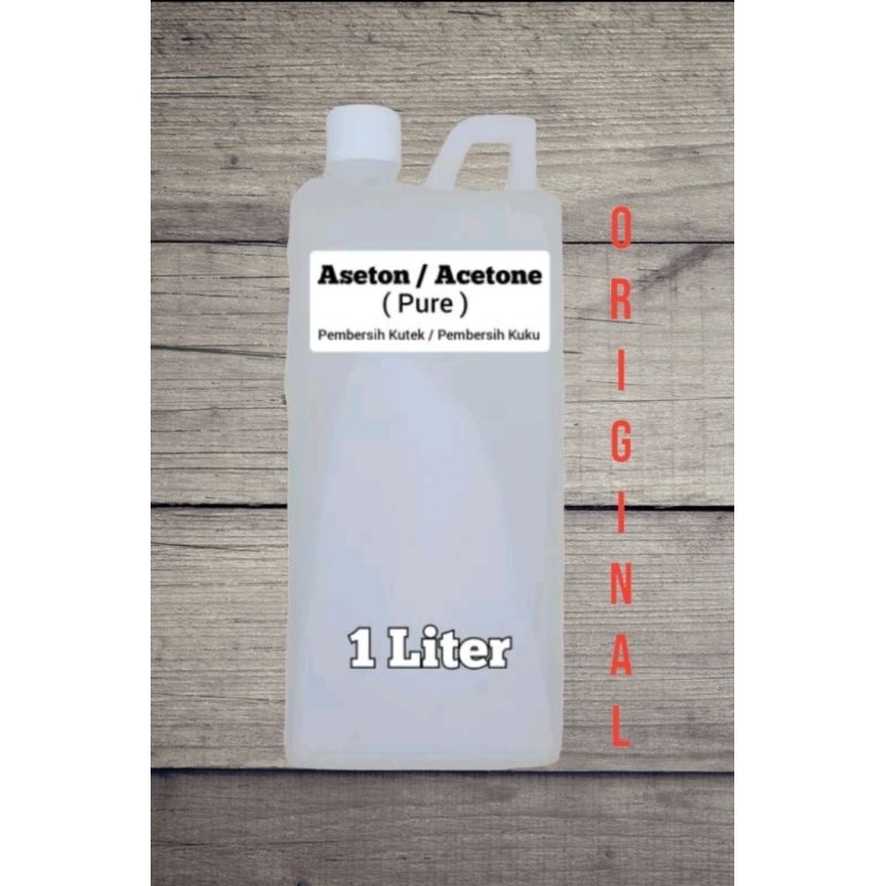 Aseton 1 Liter / Pembersih Kuku / Kutek ( Nail Polish Remover )