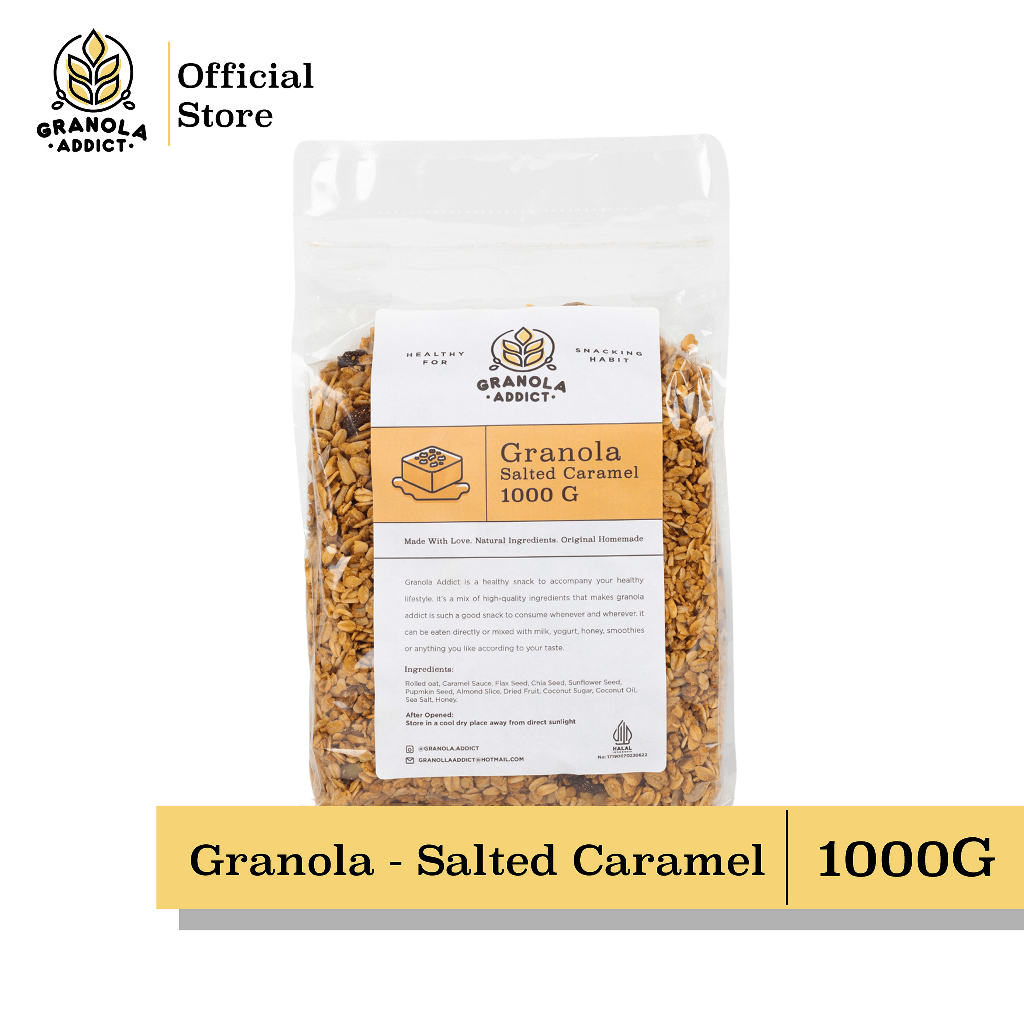 

Granola Addict - Salted Caramel 1000G (1KG)