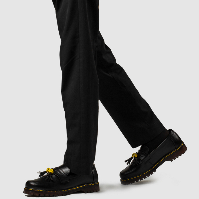 SMILE BLACK |ManNeedMe x ARF| Sepatu Loafers Pria Docmart Formal Shoes Pantofel Kantor / Kerja ORIGINAL