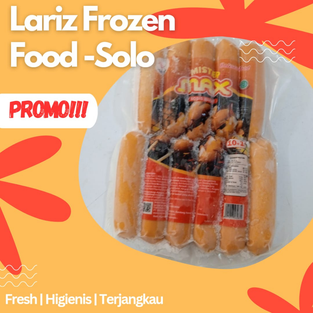 

Mister Max Sosis Jumbo Mini 500 gram