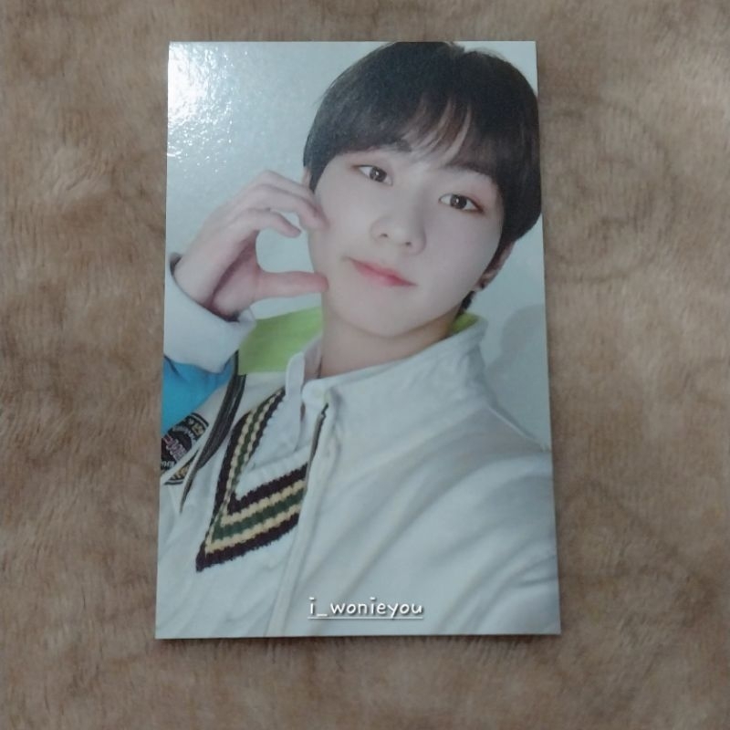 photocard jungwon 2nd enniv photo frame pf