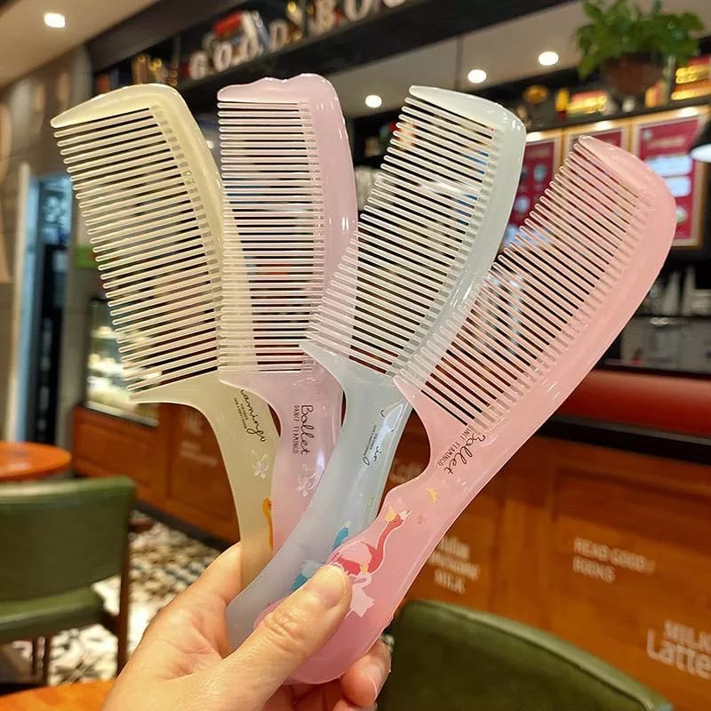 ✿ELYSABETHME✿ Sisir gagang aishu anti kusut hair comb import kualitas bagus bisa untuk souvenir ultah dan pernikahan