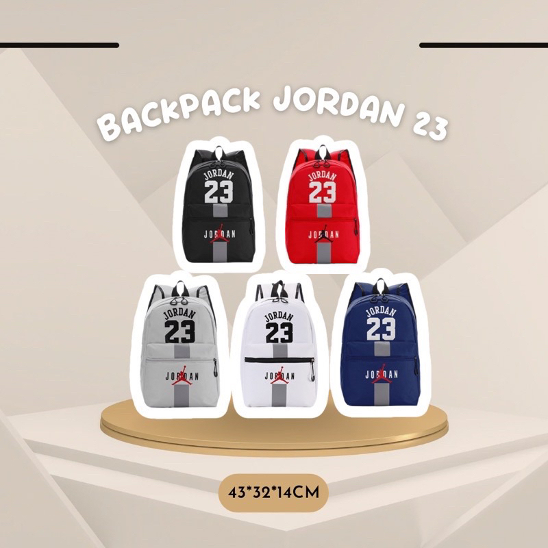 BAGPACK BACKPACK JORDAN 23 / TAS JORDAN / RANSEL JORDAN