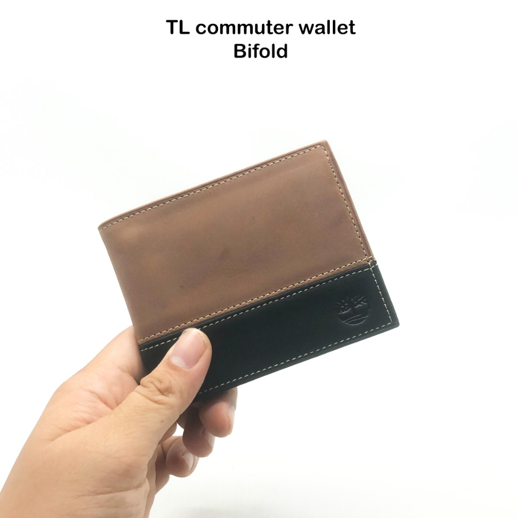 dompet pria kulit commuter wallet bifold premium quality bahan full kulit sapi