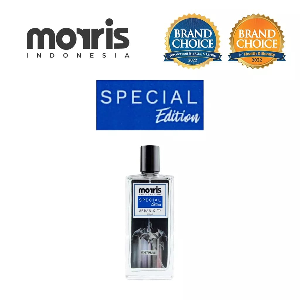 Morris Batman Special Edition Parfum Pria/Cowok 100ml - Urban City