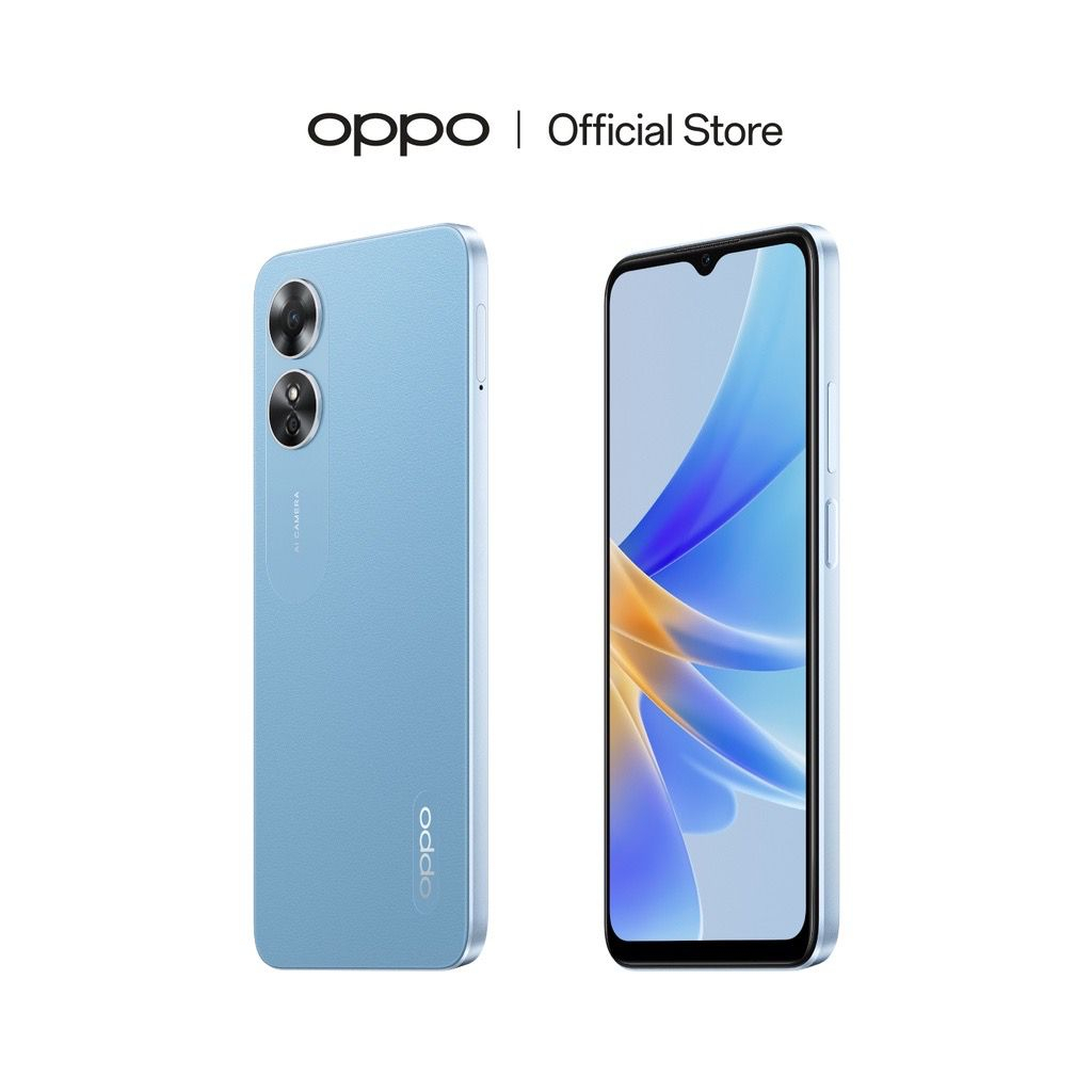 OPPO A17 RAM 4GB/64GB &amp; 6GB/128GB [5000 mAh, AI Camera 50 MP, Garansi 1 Year]