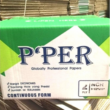 

Pe paper Continuous Form 9,5 X 11 PRS 2ply