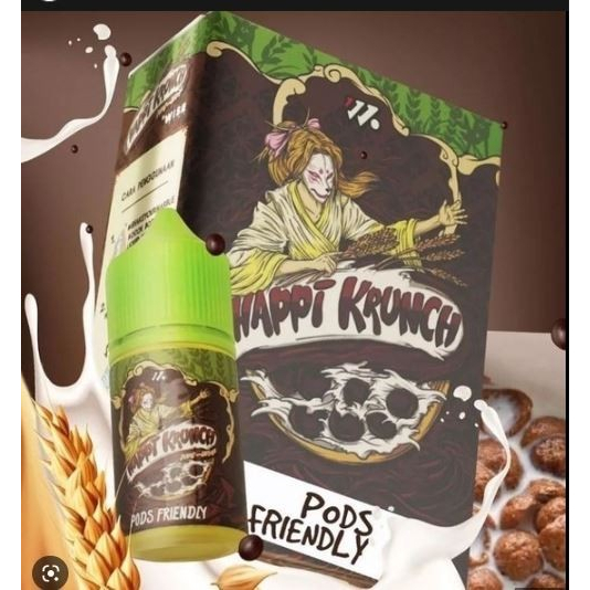 LIQUID HAPPI KRUNCH V1 30ML CEREAL CHOCOLATE MILK KOKO KRUNCH