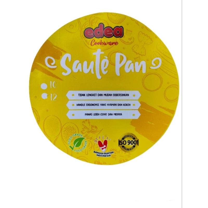 Wajan Tebal - Panci Tumis Aluminium - Panci Tebal Anti Lengket