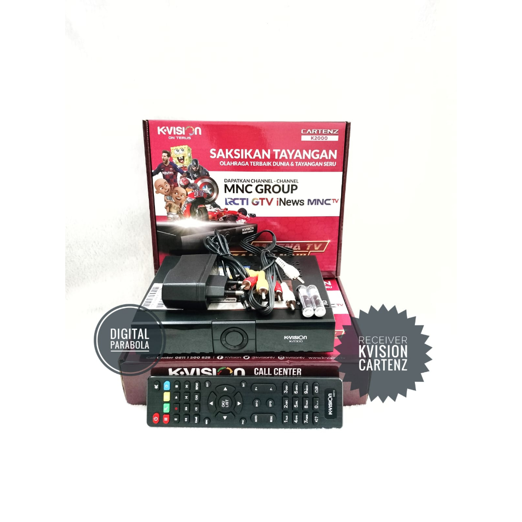 Receiver Parabola Mini Kvision Cartenz K2000