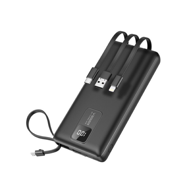 VEGER Powerbank X110 10000mAh 4 Output 2.4A LED Indicator Power Bank