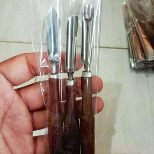 

✅ PISAU GARNISH PISAU UKIR BUAH CARVING SET HOMEPRO isi 3 pcs