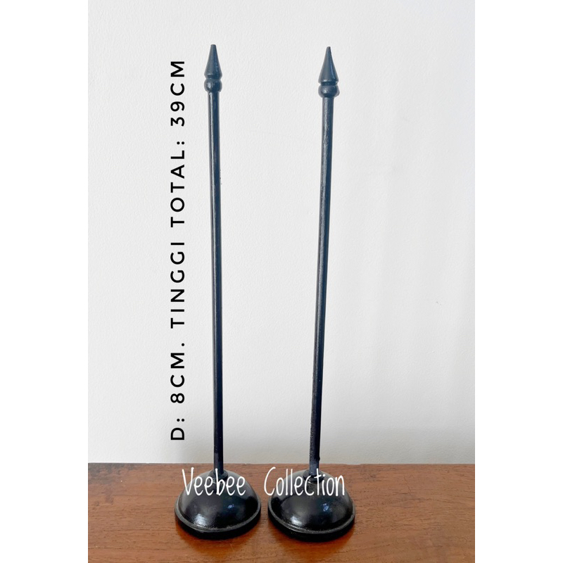 Tiang Bendera Meja Kayu/ Tiang Kayu Meja Bendera/ tiang kayu