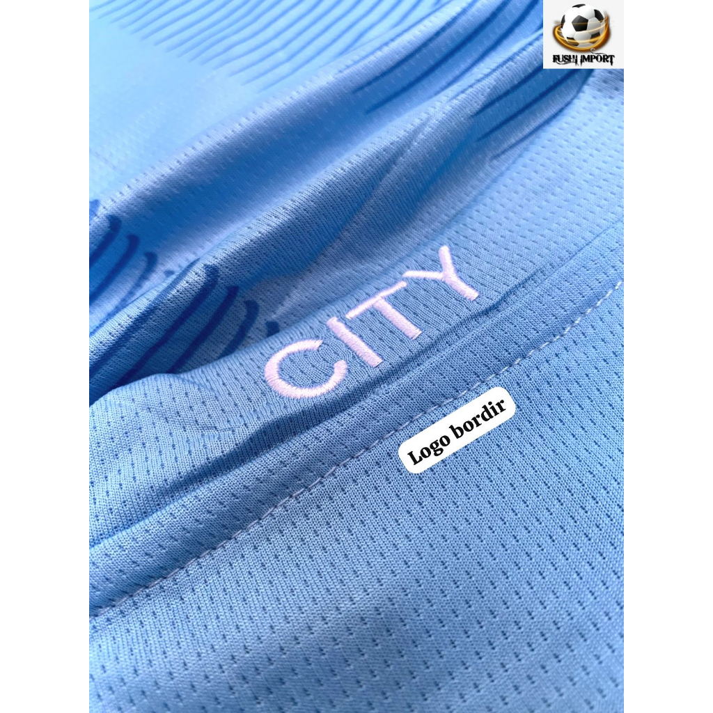 Jersey Baju Bola City Home Full Patch 2023 2024 Grade Ori