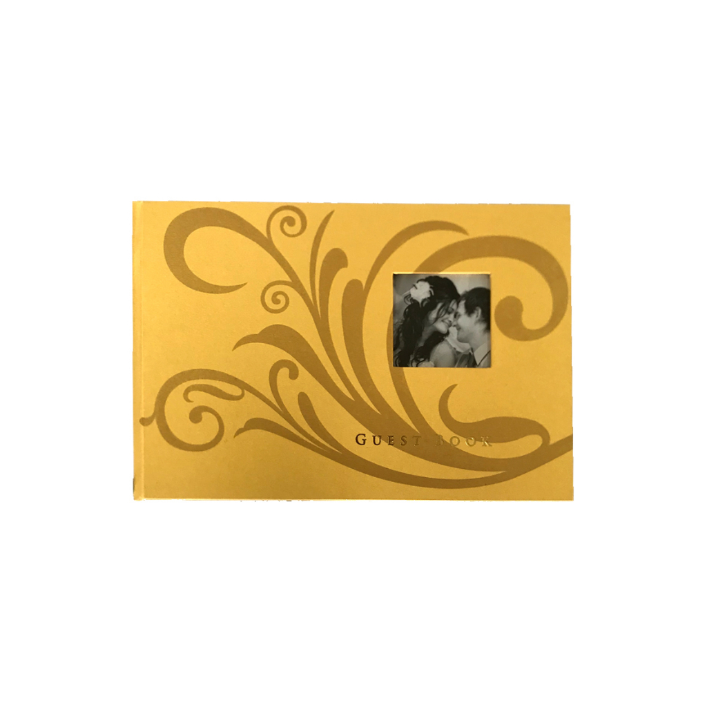 

Guest Book Wedding Buku Tamu Pernikahan Golden Flower Premium Eksklusif Susan Photo Album