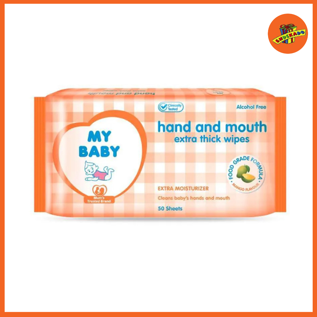 MY BABY Extra Care Wipes All Variant 50 Sheets - Tisu Basah