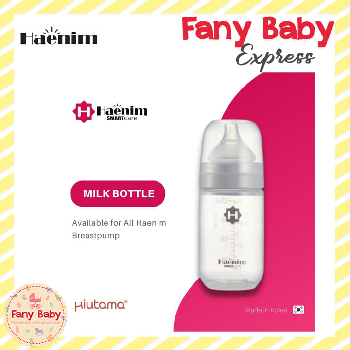 HAENIM BOTTLE WIDE NECK 200ML - GREY / APMP-044