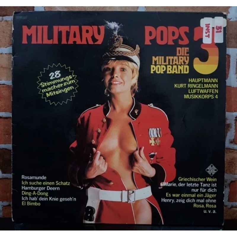 Vinyl Piringan Hitam 12 inch Eine Franz Josef Breuer-Military Pops 3