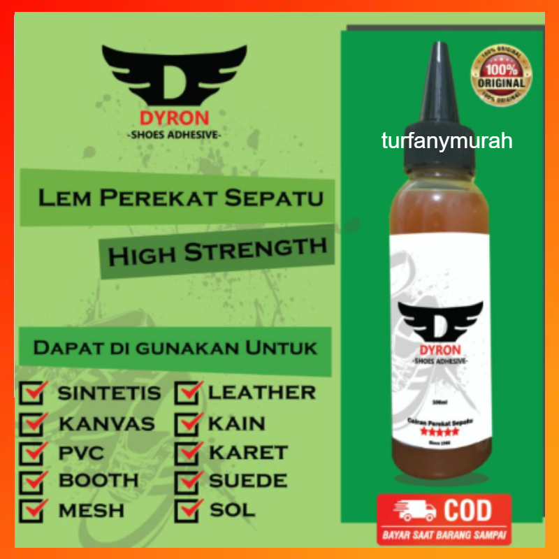 

LEM DYRON SUPER KUAT ISI 100ml / LEM SEPATU