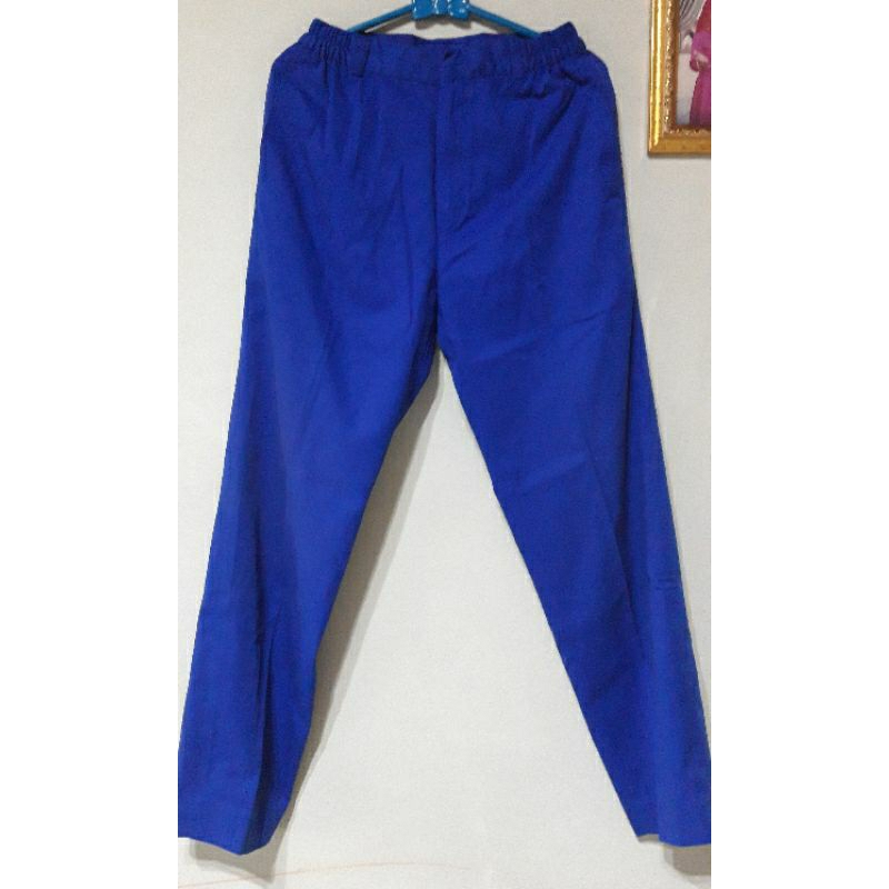 PRELOVED CELANA BIRU ELEKTRIK KEBIDANAN