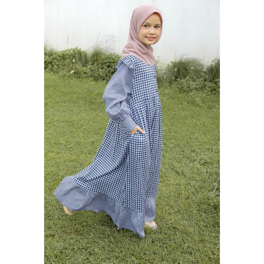 Cottoncut Adeeva dress kids - Dress kombinasi anak perempuan