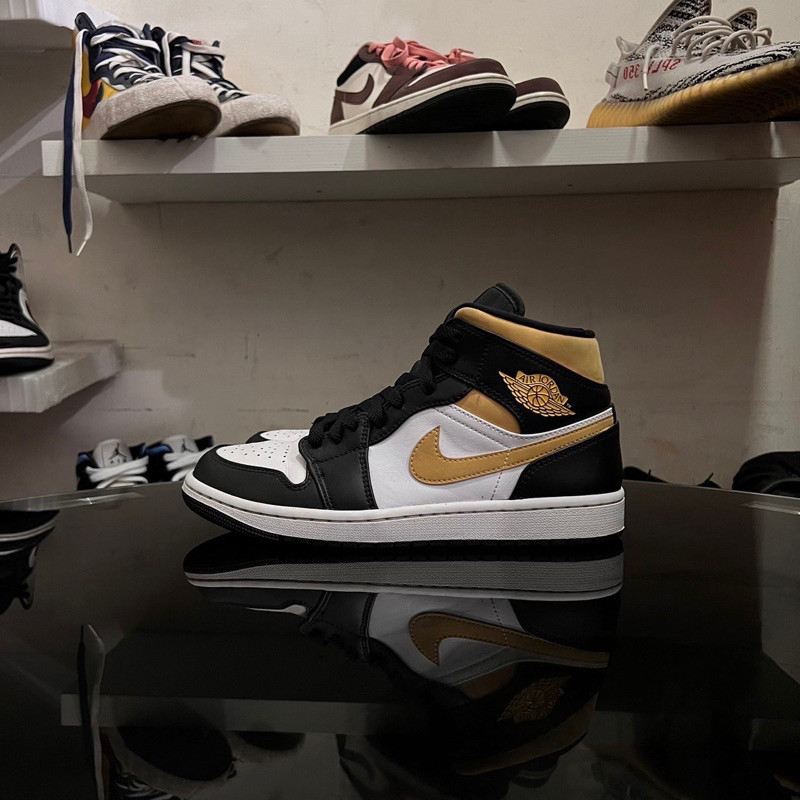 Nike Air Jordan 1 Mid Pollen 100% Authentic