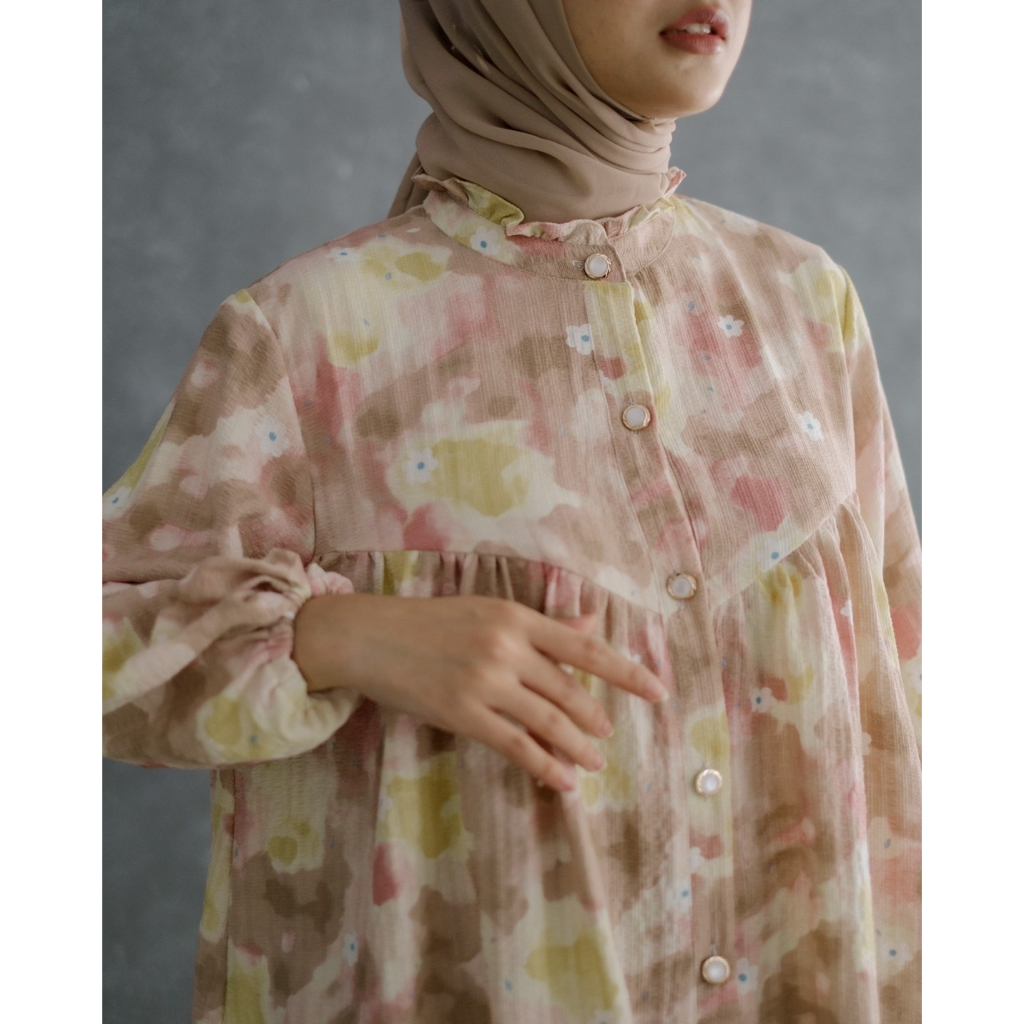 Myrubylicious CHIEFA SHIRT KODE 101311 | SHIRT | KEMEJA WANITA | KEMEJA LENGAN PANJANG | KEMEJA MOTIF