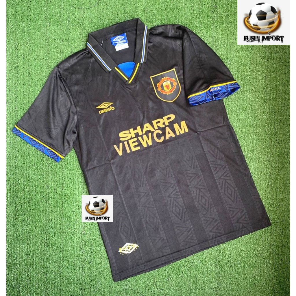 HQ RETRO JERSEY BOLA MU AWAY KUNGFU 1993 1995 GO HQ IMPORT