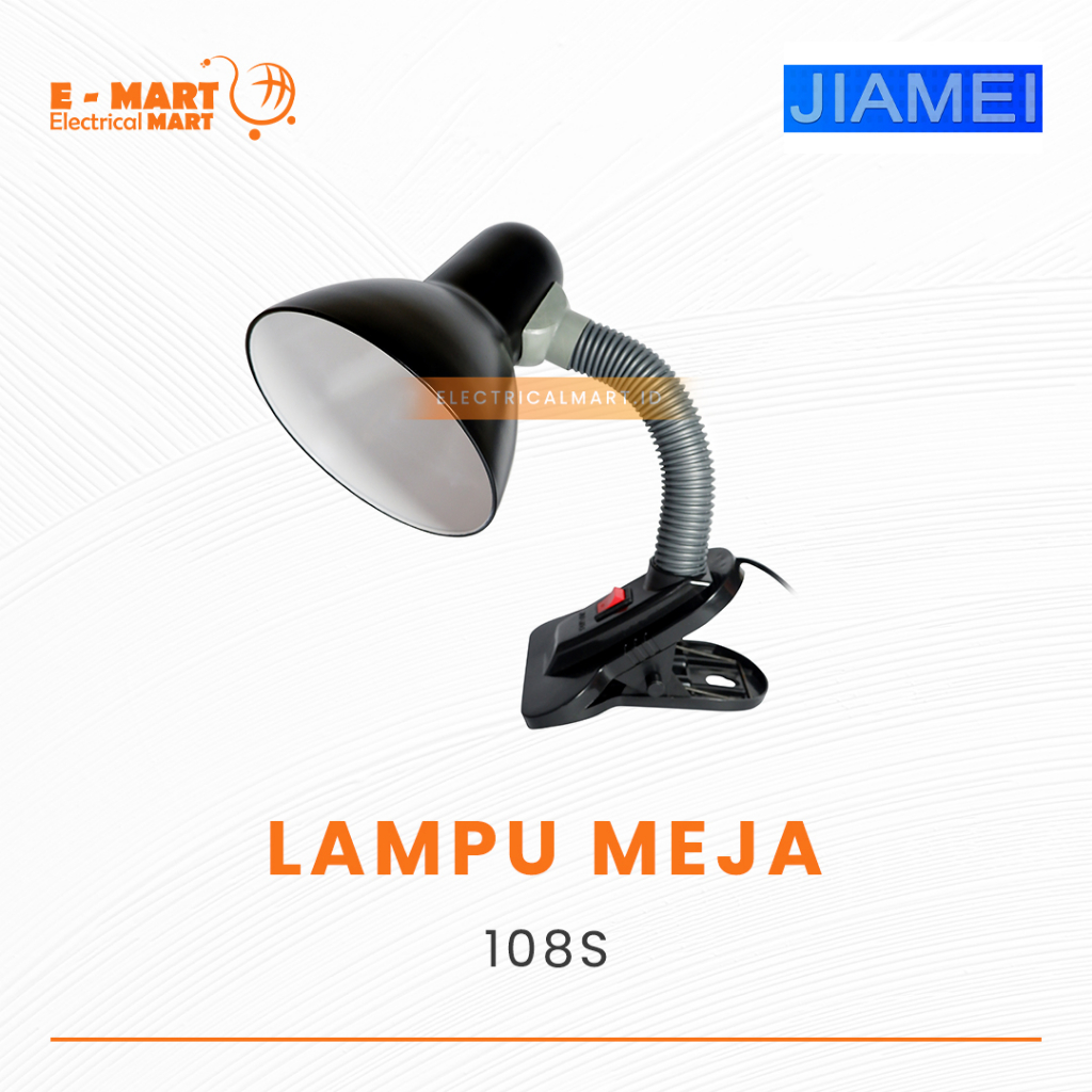 JIAMEI Lampu Baca Meja Belajar JEPIT JM108S