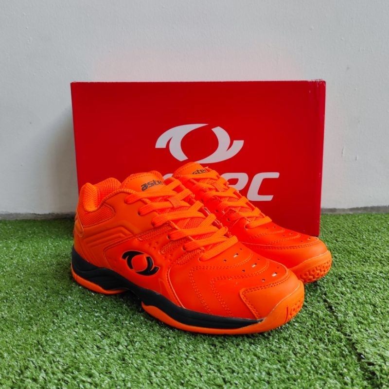 Sepatu Badminton Astec Geri Orange Original