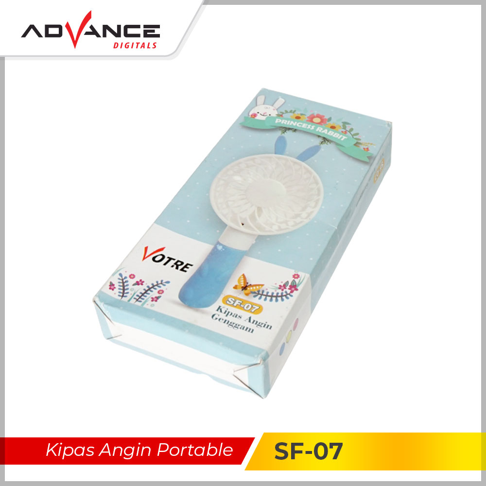 VPTRE Kipas Angin Portabel Kipas Angin Mini Baterai 1000mAh SF07