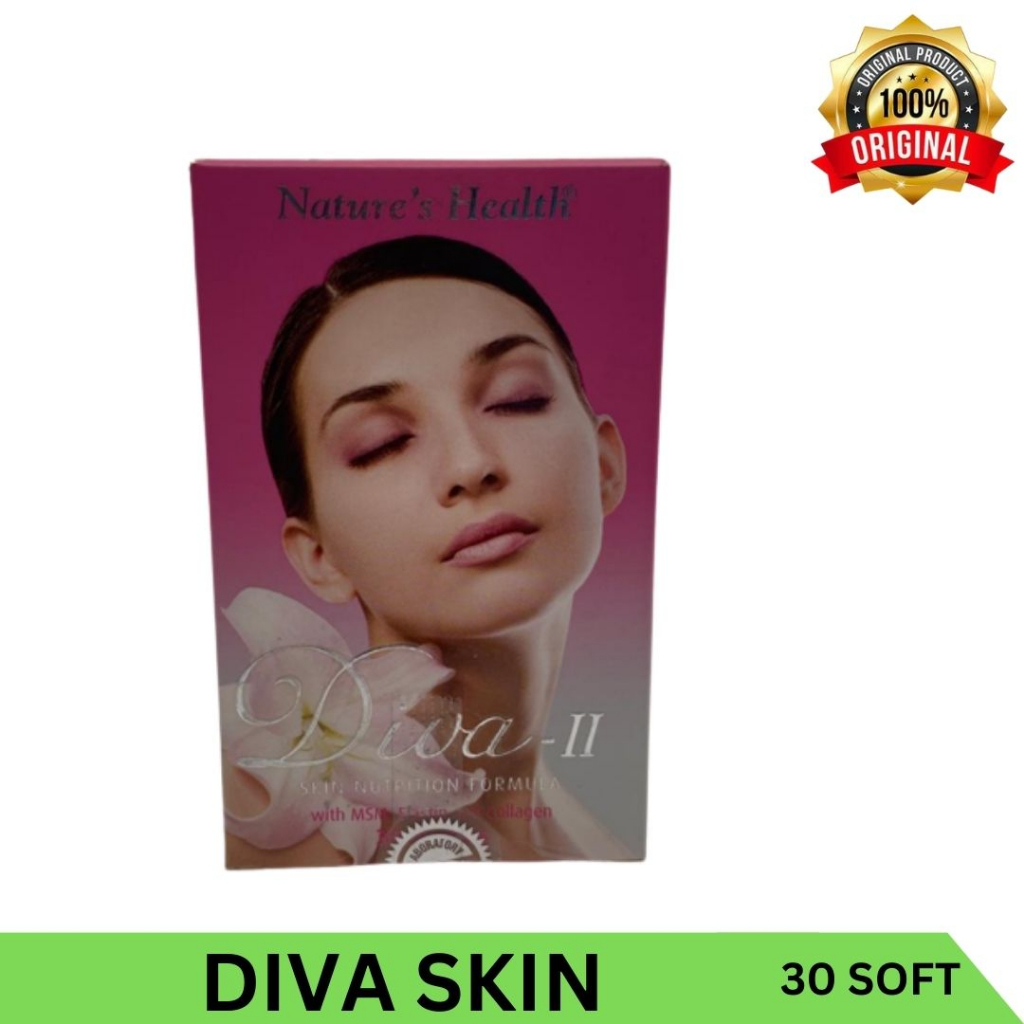 Natures Health Diva II Skin nutrition suplemen kulit wanita pria