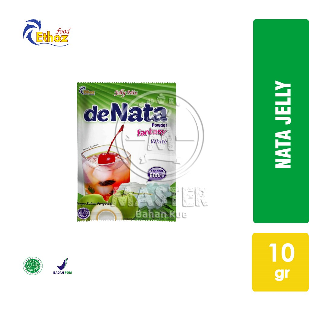 

Nata De Coco Bubuk DENATA Jeli Nata Jelly Powder 10g [1 pcs]