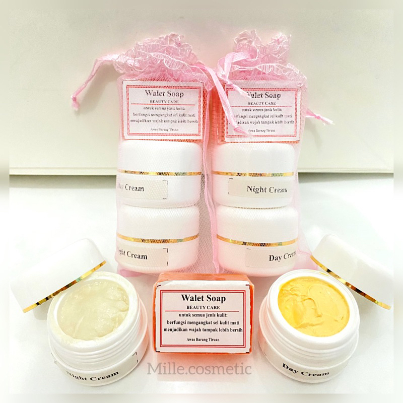 Walet Jaring PINK ORIGINAL | Cream Walet 3in1 ASLI