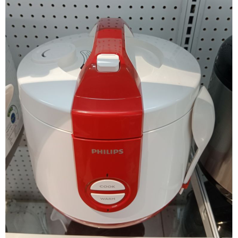 Rice Cooker Hd3119/Penanak Nasi 2L/Rice Cooker PHILIPS-Merah