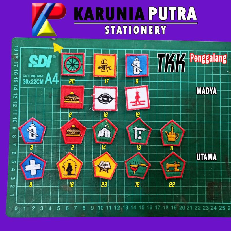 Badge TKK Penggalang Purwa Madya Utama