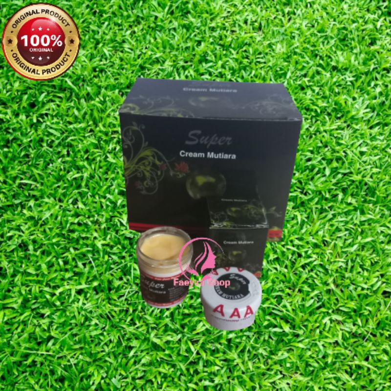 [LUSINAN] CREAM SP MUTIARA HITAM SEGEL AAA BOX Super Cream Mutiara Bok Hitam