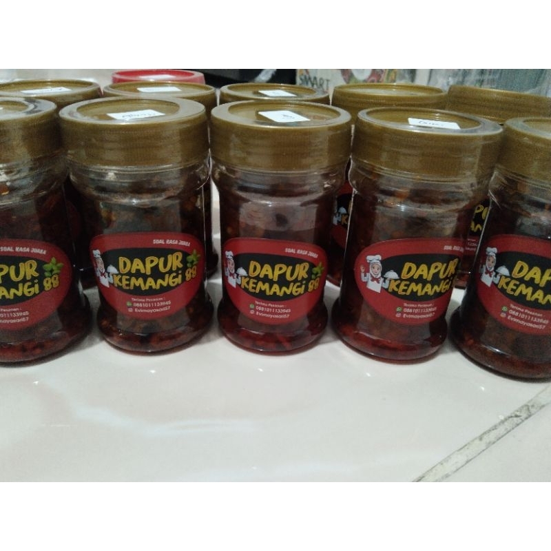 

Sambal Ayam suwir jontor 150gram Dapur kemangi