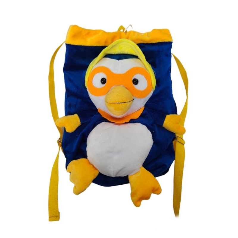 tas gendong anak pororo,tas sekolah,tas serut