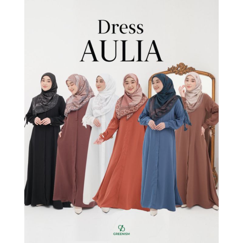 AULIA DRESS BY GREENISM/AULIA DRESS GREENISM/GAMIS BUSUI/GAMIS BY GREENISM/DRESS BY GREENISM/AULIA D
