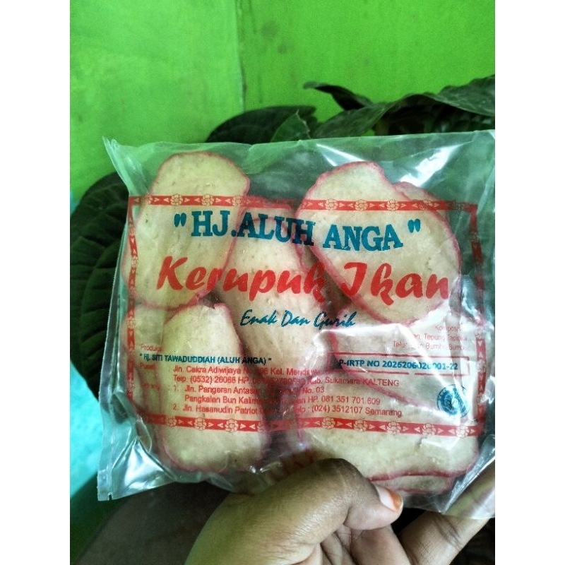 

Kerupuk Ikan Belida/Pipih Hj Aluh Anga