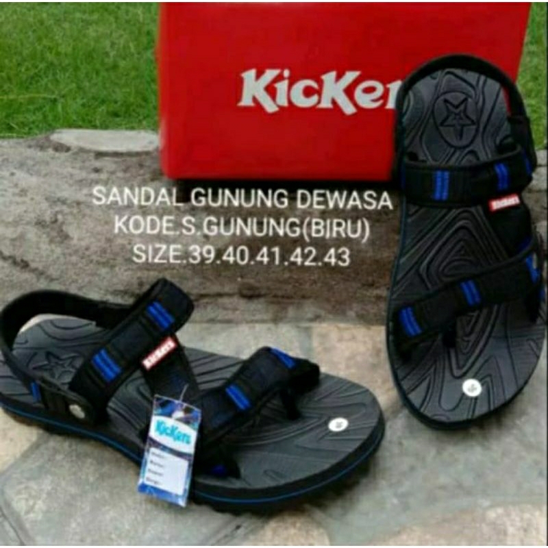 (COD) SANDAL GUNUNG PRIA TERBARU KEKINIAN SENDAL HIKKING SELOP SLOP SLIP ON JEPIT JAPIT MURAH