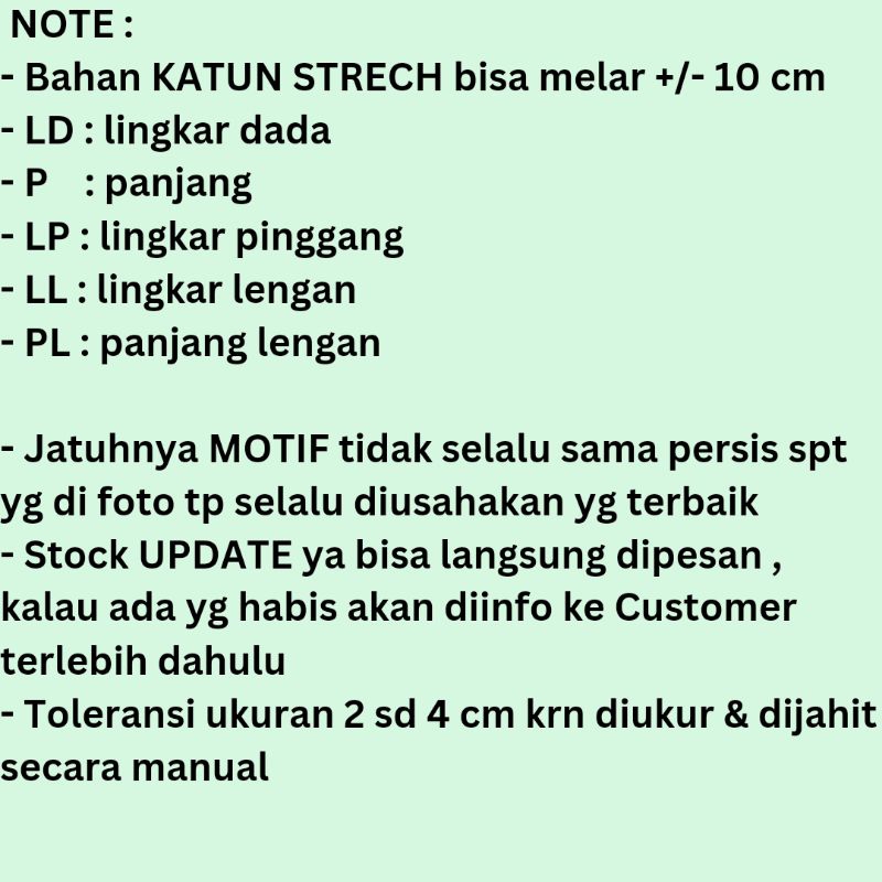 316 SOP-165 SOP-316 SOP/L-SERAGAM BATIK-BATIK KATUN STRECH