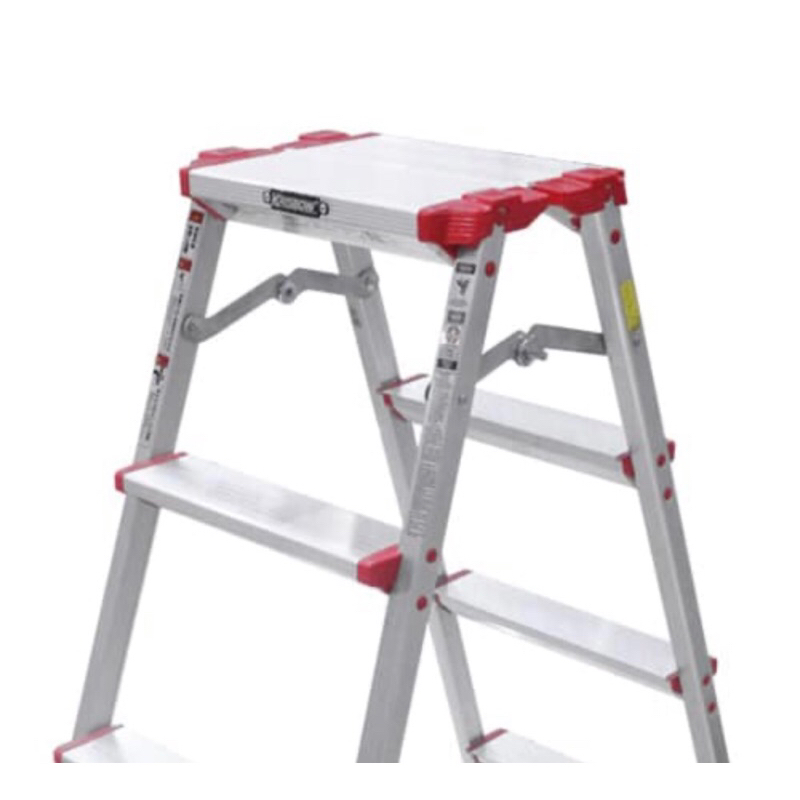 KRISBOW TANGGA ALUMINIUM DENGAN PIJAKAN LEBAR 4 STEP/ACE WIDE 4 STEP LADDER RAIL/ACE TANGGA LIPAT