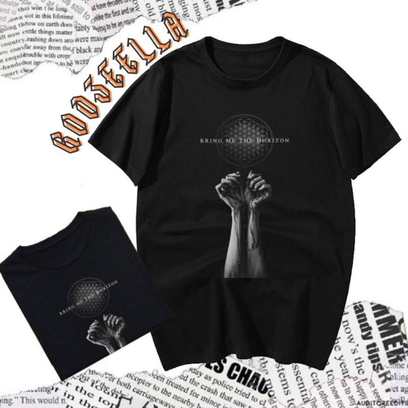 Godzbrand | BMTH Tour Tshirt | Ready ukuran Big SIZE