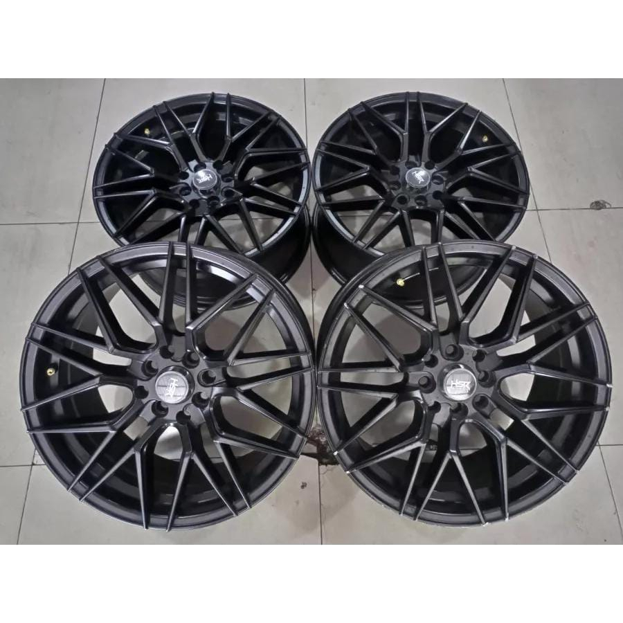 VELG BEKAS BOTAWA HSR R17X7,5 LUBANG 4 PCD 4X100/4X114 ET40