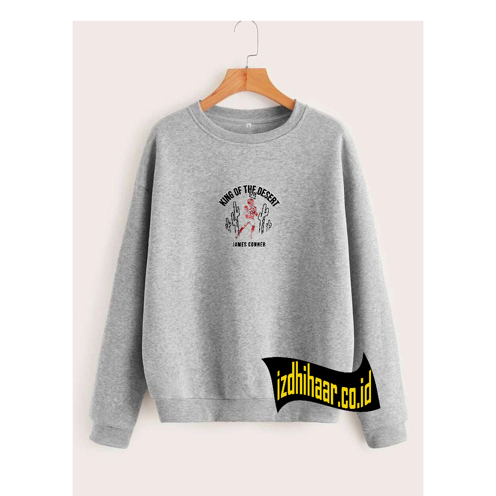 SWEATER CREWNECK MOTIF JAMES CONNER