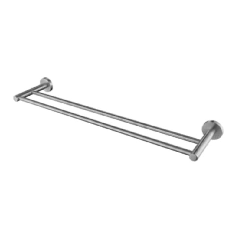 WALL DOUBLE TOWEL RACK BATHROOM  60CM STAINLESS STEEL KRIS/ACE GANTUNGAN HANDUK DINDING/ GANTUNGAN RAK HANDUK KAMAR MANDI