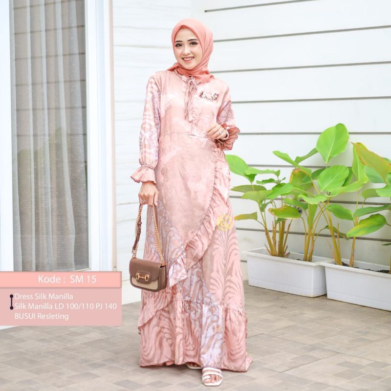 DRESS SILK MANILA ORI ELZHAF