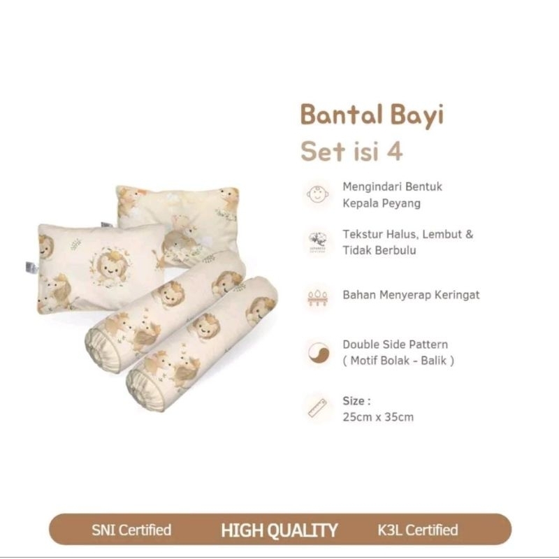 OBAYITO BANTAL SET ISI 4